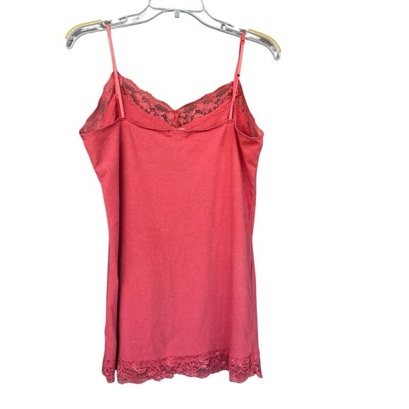 Bozzolo Camisole Tank Top Womens Plus Size 3X Lace Trim Y2K Adjustable Dainty - Picture 2 of 12